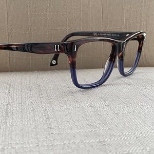 Twill & Tweed Eyeglasses Frame TW2005 53[]16 140 Unisex Glasses Brown/blue Tone